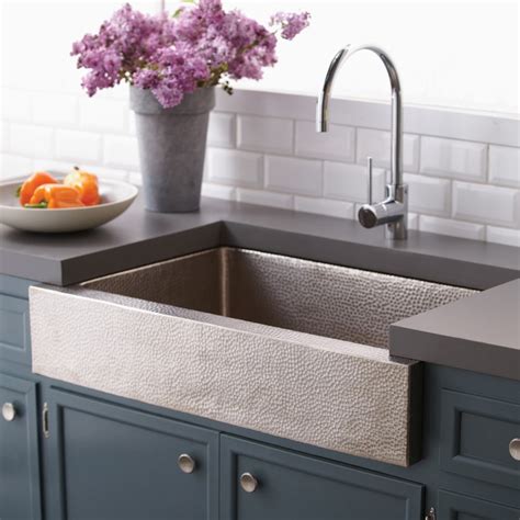 farmhouse sinks with short apron